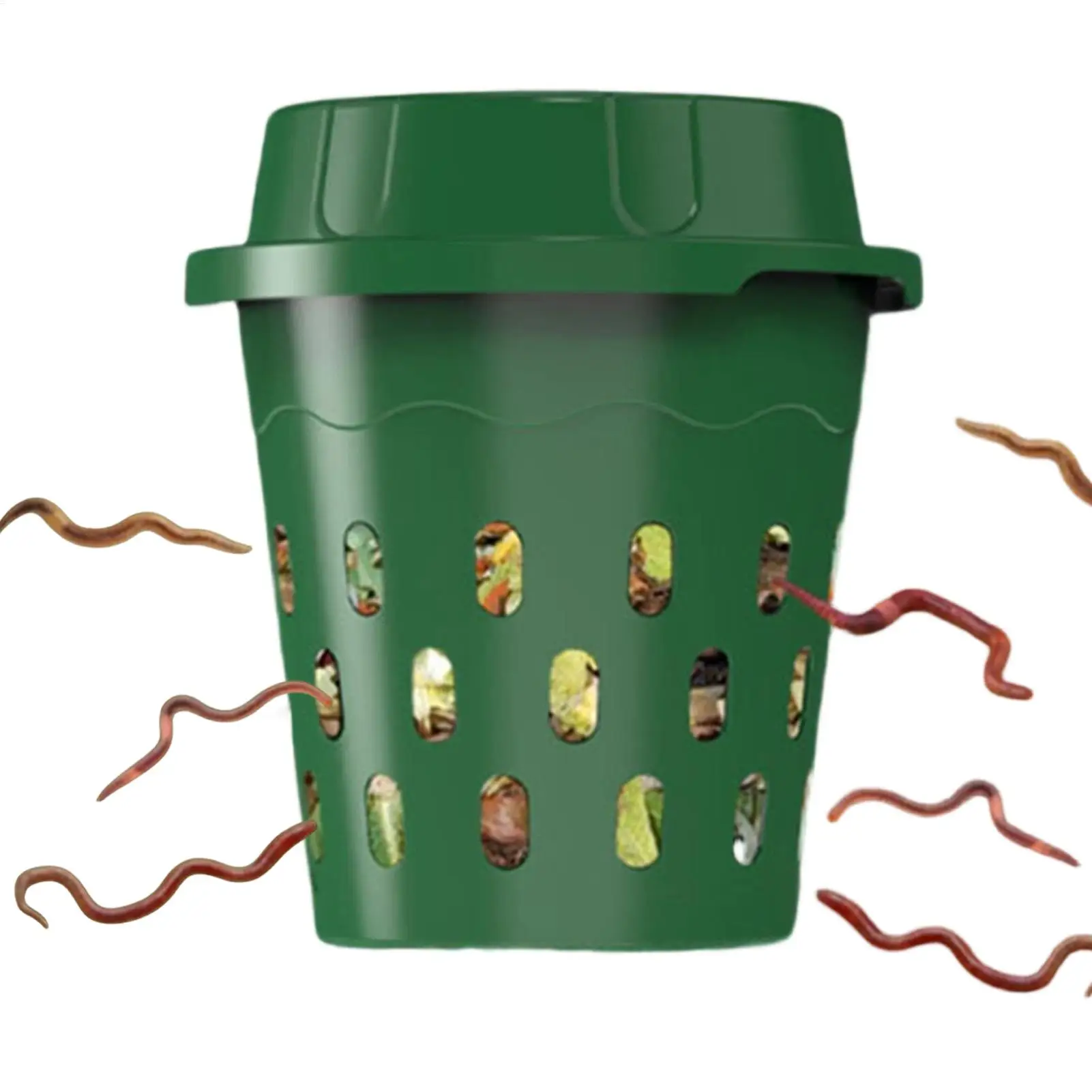 inground worm composter Organic Compost Garden Yard In-Ground Inground Bins Home Kitchen Waste Worm Composting Gardening Bucket