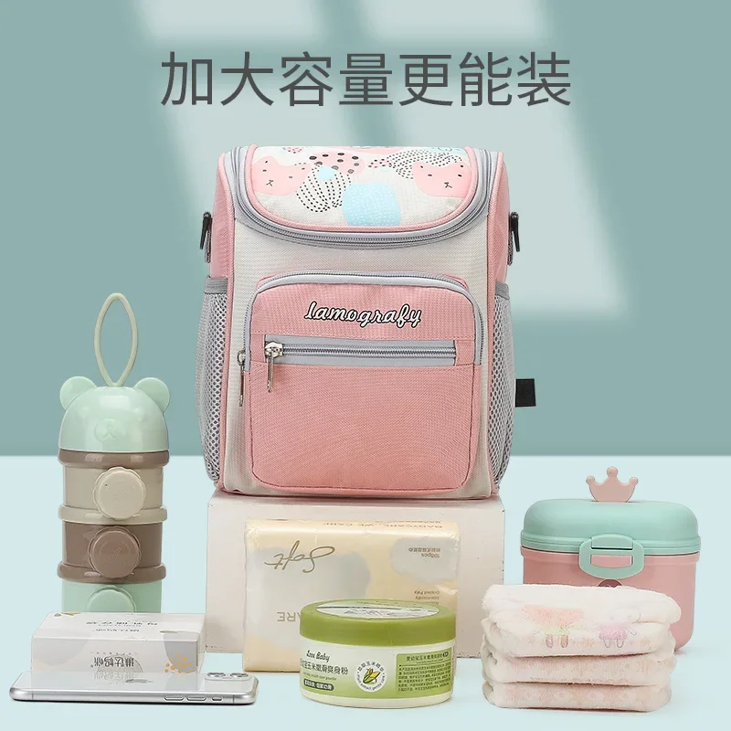 Bolsa colgante para cochecito de bebé, artefacto para pasear, bolsa colgante para cochecito de bebé, bolsa de almacenamiento para mamá, marco de almacenamiento para bebé, nuevo