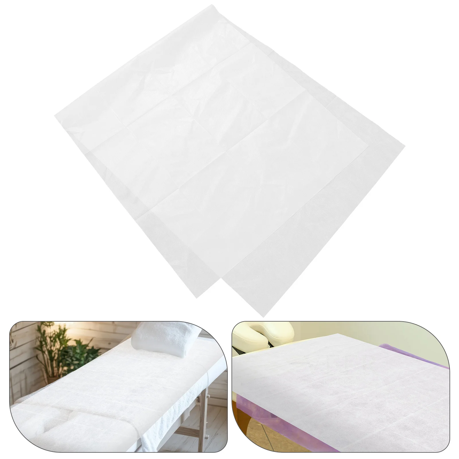 

20Pcs Waterproof Disposable Bed Sheets Thickened Oil-Resistant Spa Salon Foot Massage Table Covers Non-Slip Disposable Mattress