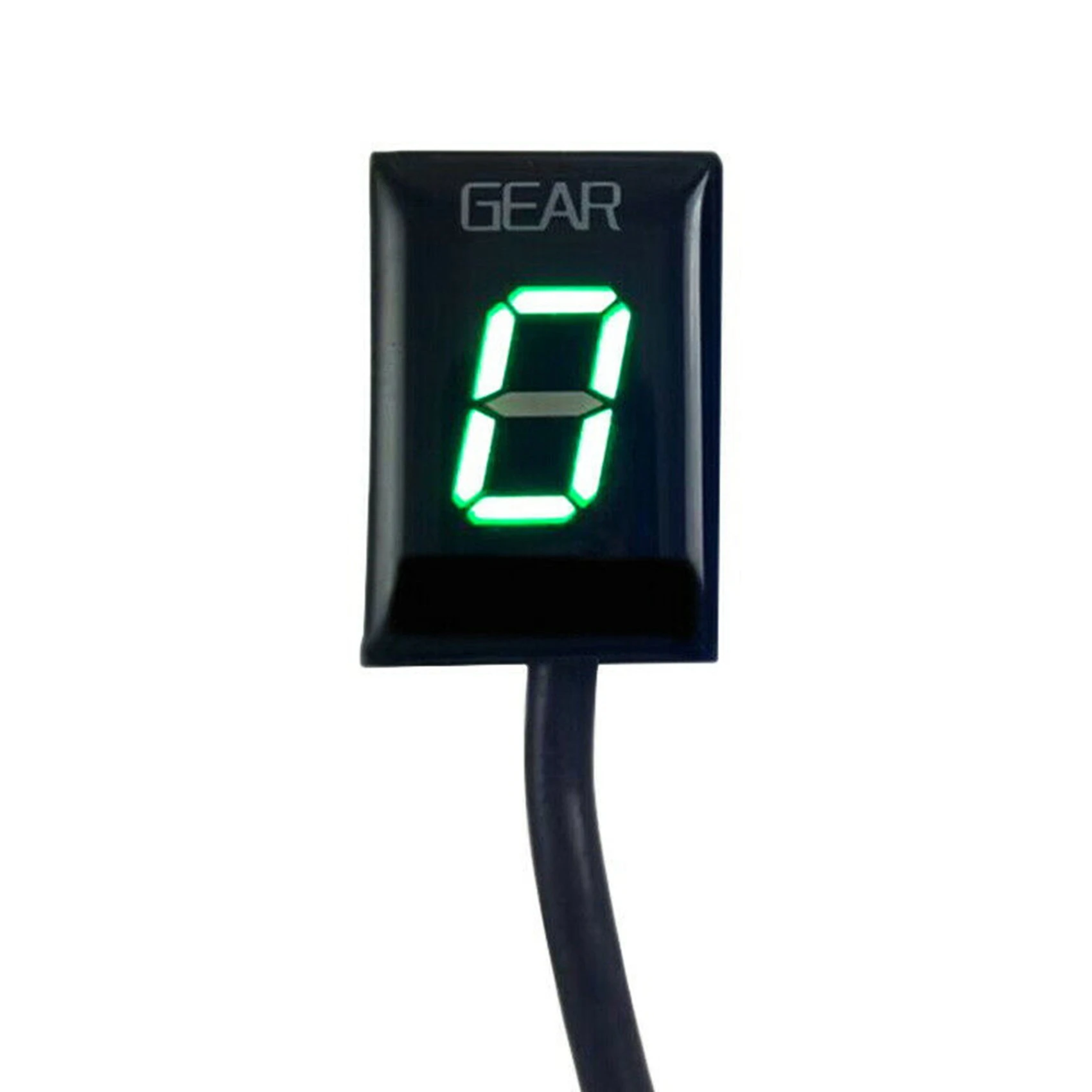 

Motorcycle Gear Display 6 Speed Motorcycle Digital Display LED Indicator for Ducati Monster 696 796 1100 Green Light