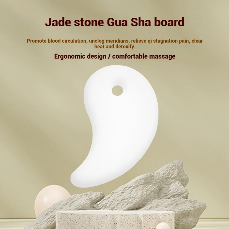 Gua Sha Massagebrett für Gesicht, Rose, Rosa, Guasha-Platte, Jade-Gesichtsmassagegerät, Schaber, Werkzeuge für Gesicht, Hals, Rücken, Körper