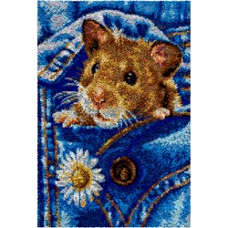 Latch Hook Rugs Kits for Adults with Pattern Carpet embroidery Printed Canvas Rug Crochet Patterns Yarn Kits Tapestry