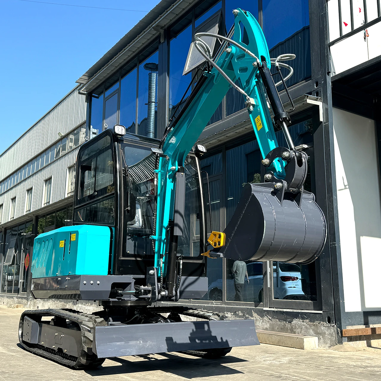 Bezpośrednio od producenta małe koparki maszyny do obróbki ziemi koparki mikro Kubota 3-tonowe maszyny do kopania mini koparki z kabina