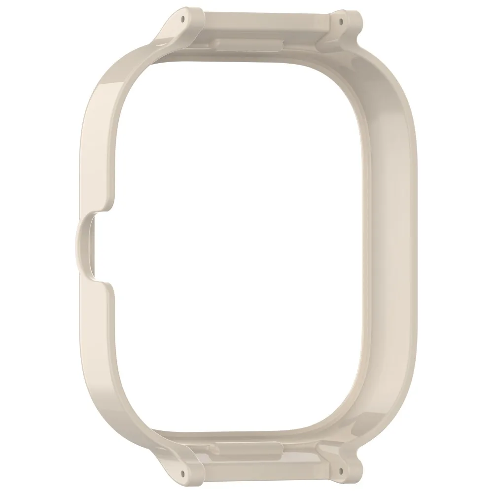 PC Watch Protective Case Half Pack Hollowed Out Watch Case Fall Prevention with 20MM Strap Interface for Redmi Watch 4