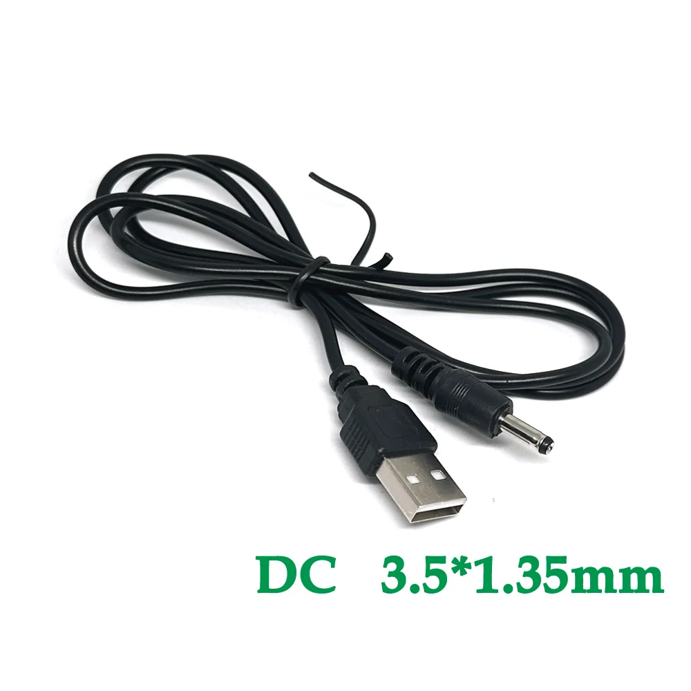 USB2.0 do DC 3,5 * 1,35 mm żeńskie 2,1 x 5,5 mm 2,5 x 5,5 mm DC Wtyczka zasilacza Jack Przedłużacz kabla Złącze Przewody