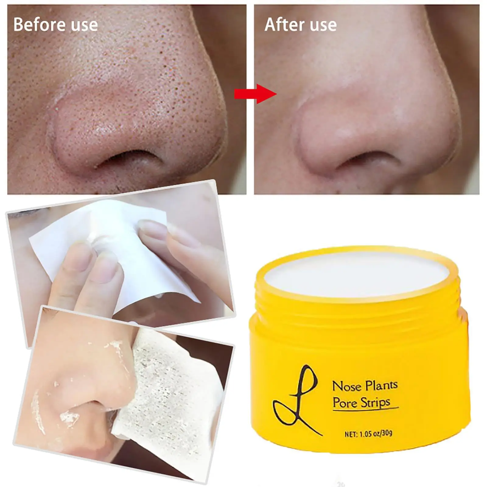 Diepe Reiniging Neus Porie Strips Huidverzorging Verstevigende Huid Mee-eter Puistjes Remover Zuiverende Peel Type voor Alle Huidtypes Huidverzorging