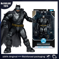 Original McFarlane 7Inch Batman v Superman: Dawn of Justice movie Batman Armored Suit Action Figure Model Collection