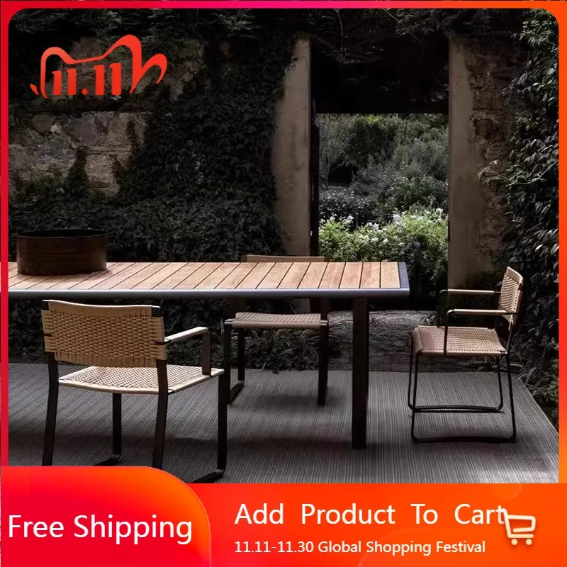 

Homestay Camping Garden Sets Part Alfresco High End Material Patio Outdoor Set Modern Outdoor Meble Ogrodowe Patio Furntiture