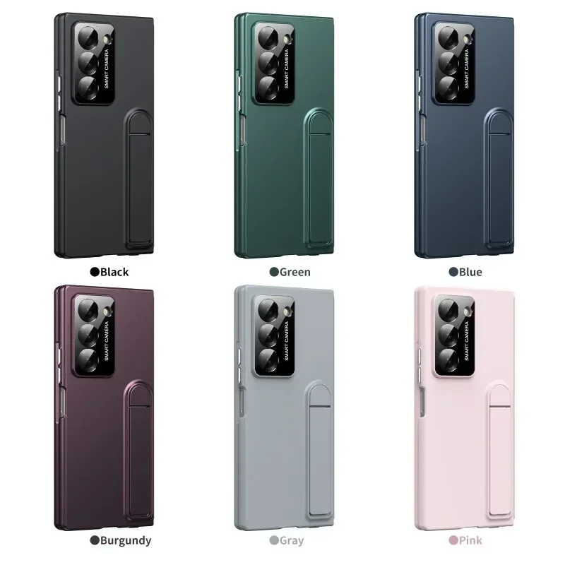 Custodie per Samsung Z Fold6/5/4/3 Custodia per telefono Materiale PC Shell Membrana Scaffold Custodia per lenti Z Fold6 5 4 3 Copertura per telefono all-inclusive