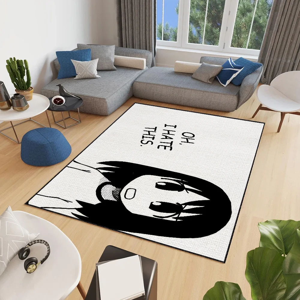 المضادة للانزلاق المطبخ A-Azumanga غرفة نوم الفن اليدوية معنقدة البساط أوساكا السجاد المانغا غرفة المعيشة ديوه مدخل A-Ayumu الديكور