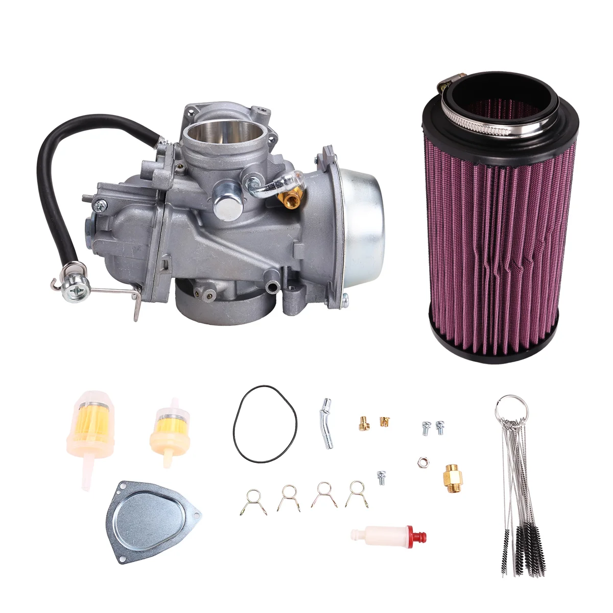 Motorcycle Atv Carburetor with Air Filter Kit for Sportsman 500 HO 2001-2005 2010-2012