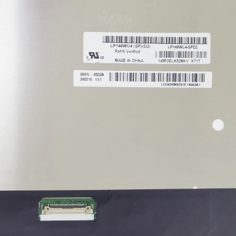 

LP140WU4 SPD2 Laptop LCD screen Replacement 1920X1200 Display Panel Matrix 14.0 inch IPS