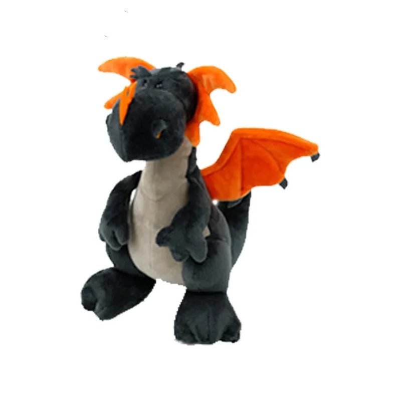 Tyrannosaurus Rex tweekoppige draak knuffel vliegende draak dinosaurus pop zachte dierenpop voor jongens verjaardagscadeau