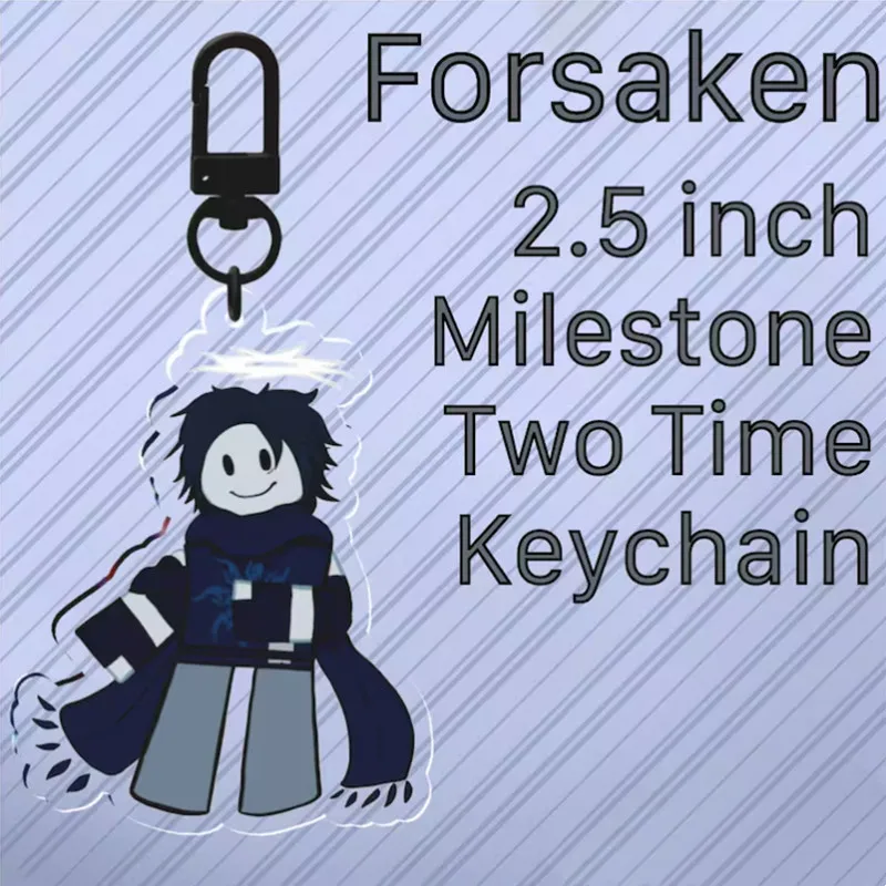 Forsaken Milestone Two Time Acrylic Keychain Cute cartoon game Character pendant