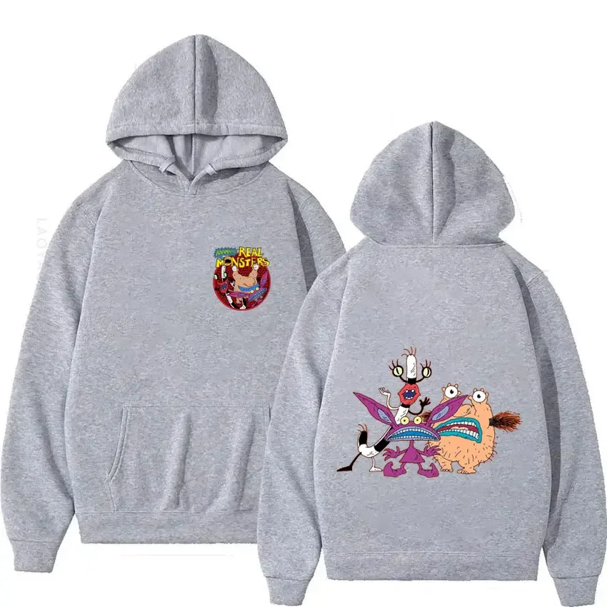 

Real Monsters Theme Hoodies Men's Clothing Pullovers New & Sweatshirts Hoody Hooded Shirt Sweatshirt Y2k Hoodie Graphic Autumn
