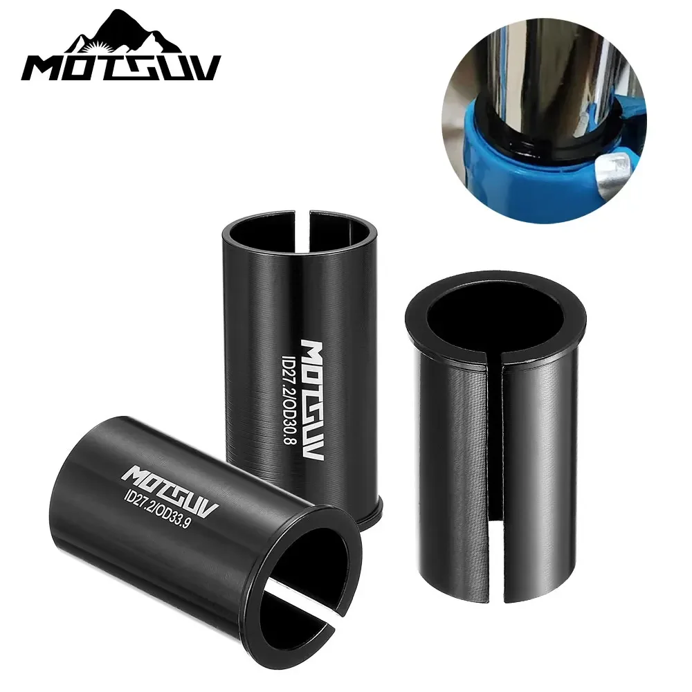 MOTSUV High Quality Aluminum Alloy Bicycle Seatpost Sleeve Convert Seat Post Tube Conversion Adapter 22.2/25.4/27.2/28.6/31.6mm