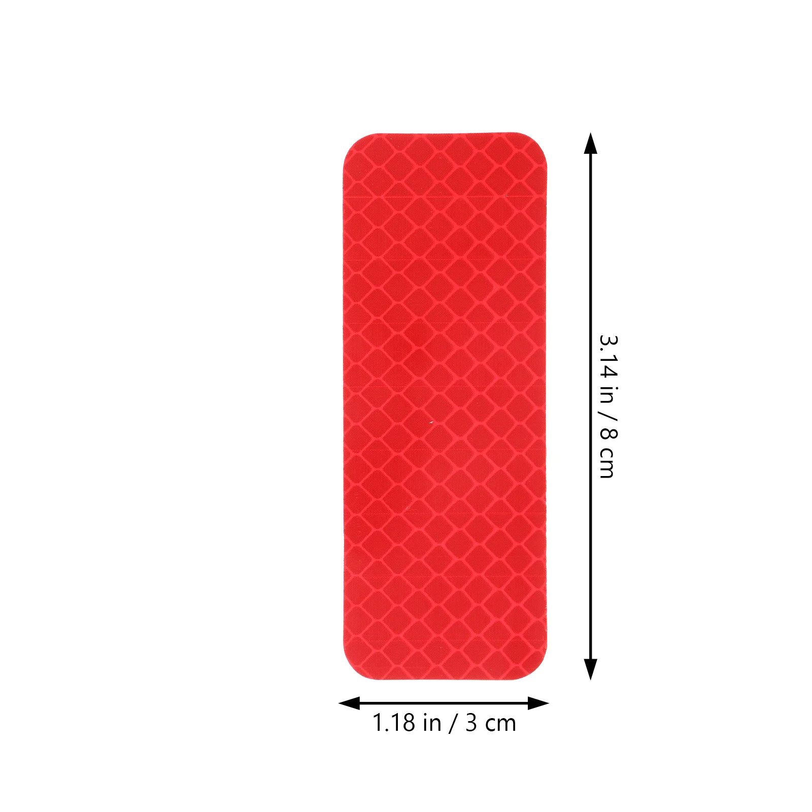 40 Stuks Reflecterende Tape Waarschuwing Reflecterende Sticker Waterdichte Zelfklevende Reflecterende Sticker