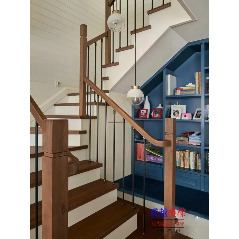 Wrought iron single assembly stair column accessories handrail enclosure railing simple European high cost performance and simpl