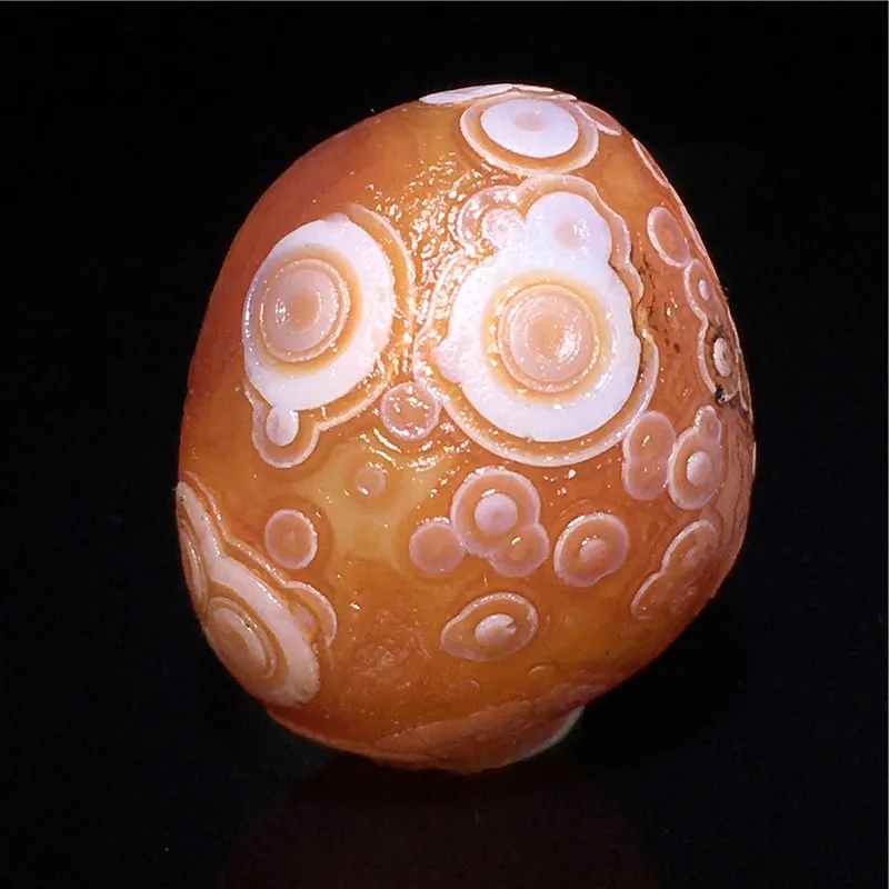 Natural Alax  Multi-eyed Gobi Big Agate Wisdom Small Eye balls The world cherishes collectibles Miraculous strong energy amulet