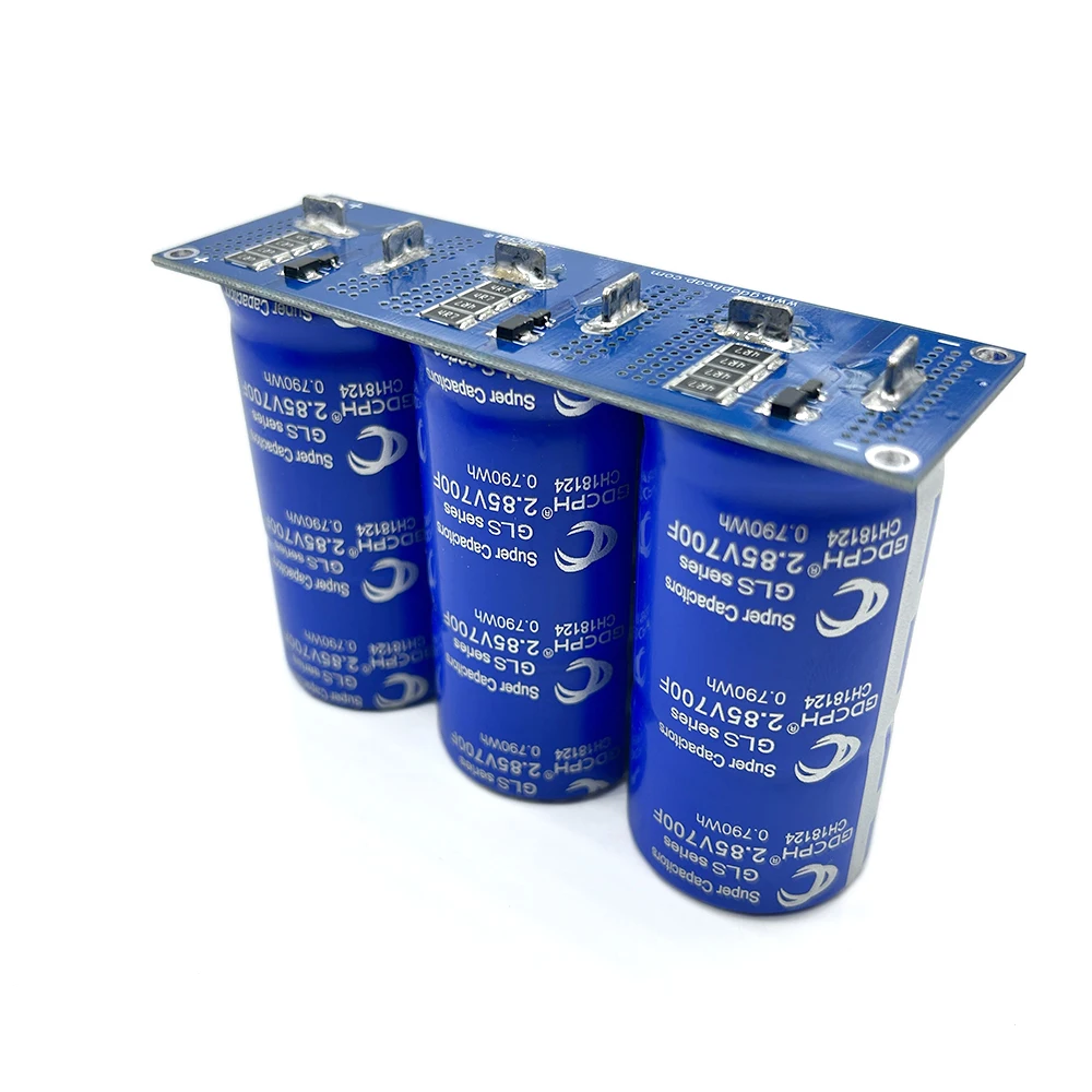 GDCPH 8.5V233F Condensator Automotive Gelijkrichter Module 2.85V700F Farad Condensator 2.7V500F Met Balans Bescherm Board 8.1V166F