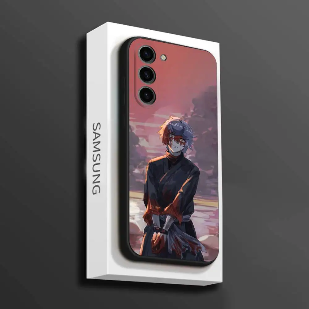 Hell-S Paradise Jigokuraku telefoonhoesje voor Samsung Galaxy A 73,72,51,53,52,71,22,5G,Note,J7,8,9 zachte zwarte cover