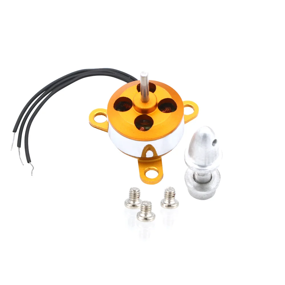 A1504 2200KV 2700kv 2900KV 3200KV 9G Micro Bürstenlosen Motor W/Halterung mit 10A ESC Für RC Drone Flugzeuge Copter Quadcopter UFO – Detail 4
