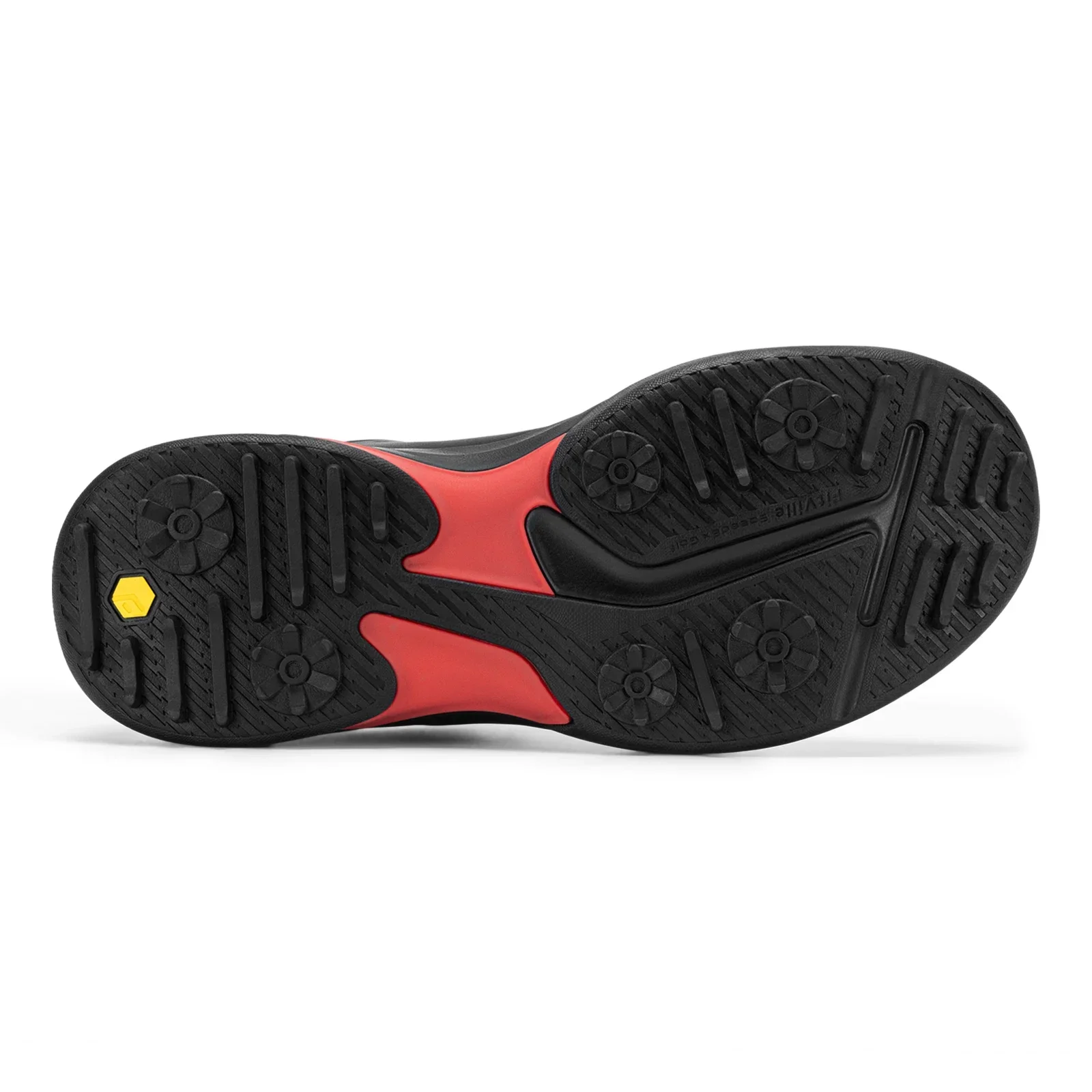 FitVille Herren Breite Wasserdichte Golfschuhe Professionelle Spiked Rutschfeste Golfsneaker mit Fußgewölbestütze für Breite & Geschwollene Füße – Detail 10