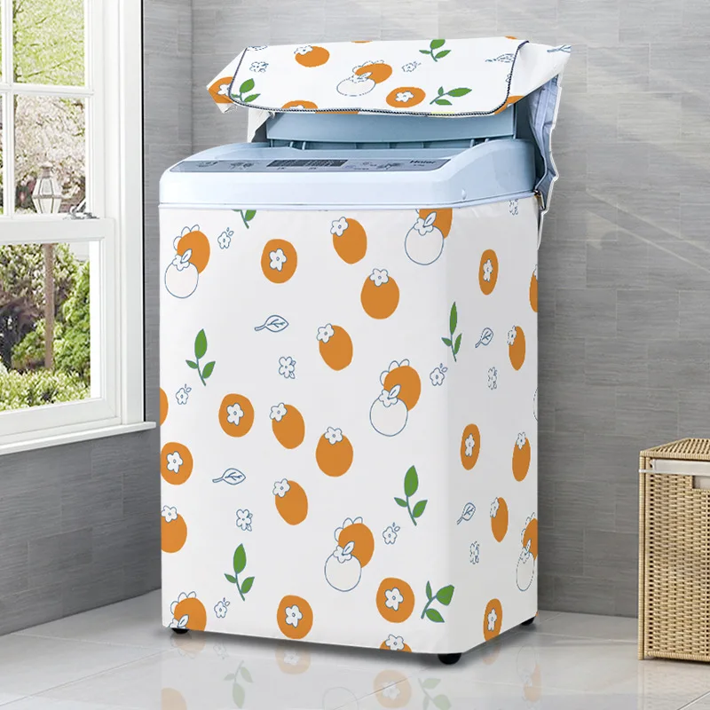 Waterproof Washing Machine Cover, Top Load Elastic Band, Sink Vertical Loading Dryer, Dust Mat, Liner Organizer, Protector