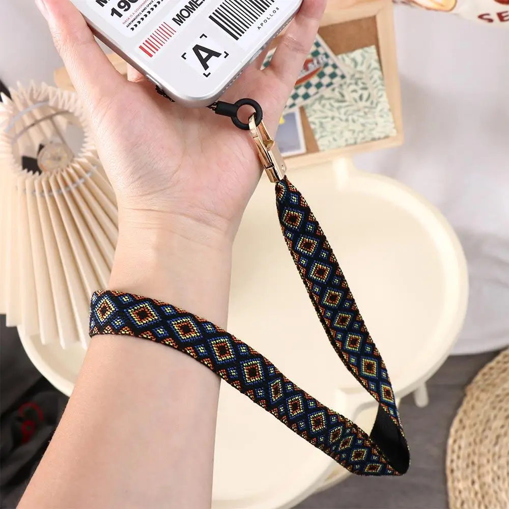 

Phone Cases Cross-body Phone Lanyard Ethnic Style Advanced Mobile Phone Chain Extended Antifall Cellphone Strap Jewelry Gifts