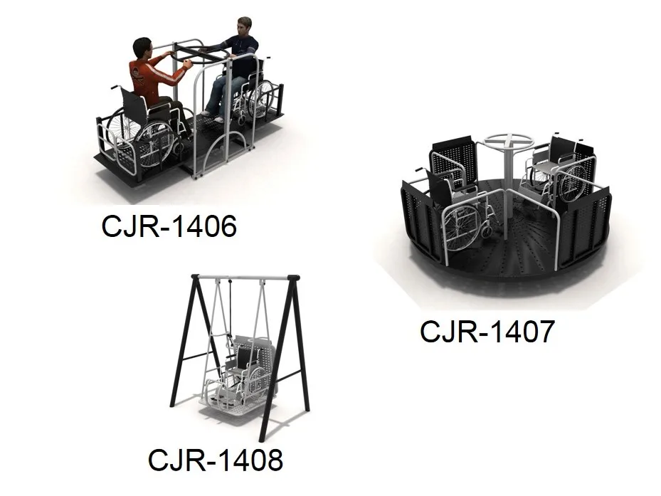 handicap swing outdoor playground