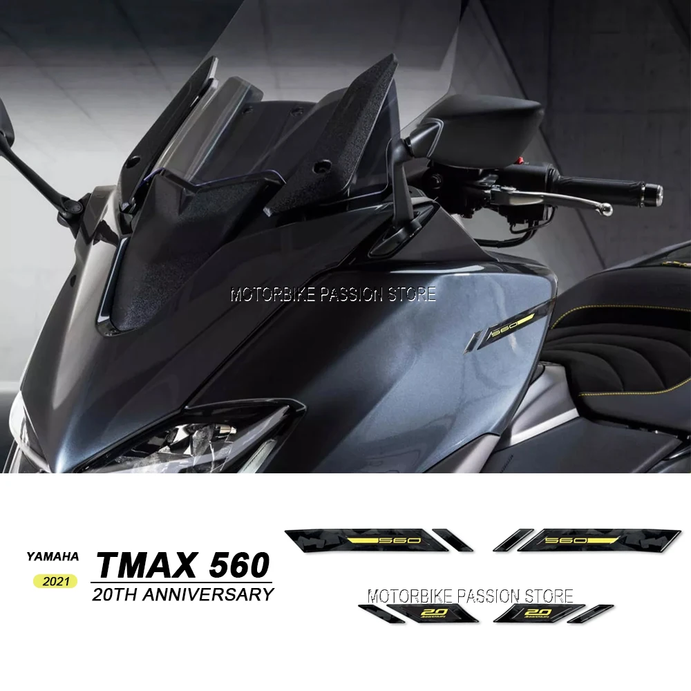 For YAMAHA TMAX 560 stickers for Scooter motorcycle TMAX striped decals front creative decoration waterproof car accessories