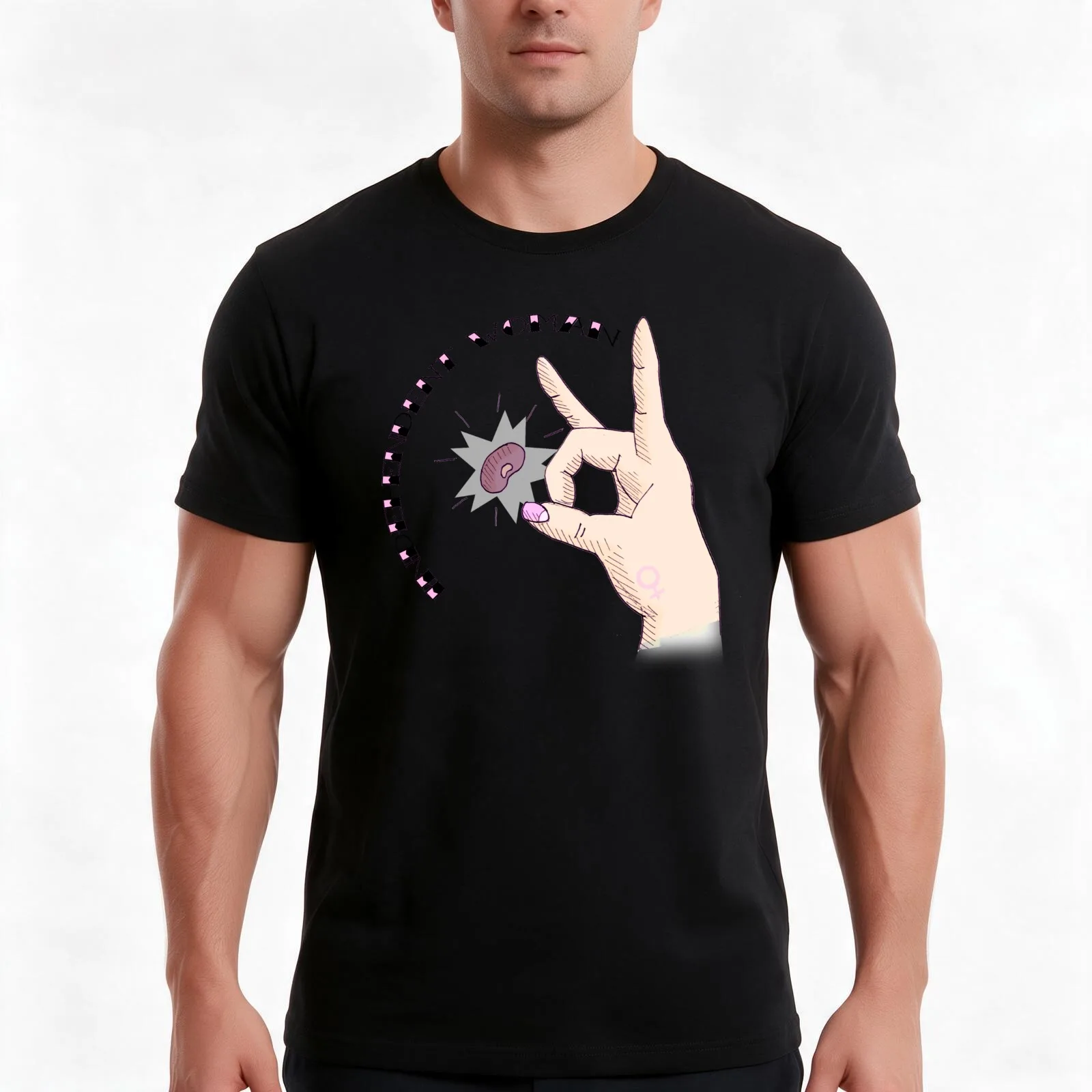 Bean Flick T-Shirt, Summer Casual Cotton Tee, Oversized Streetwear Tops, Vintage Graphic Print, Loose Fit Short Sleeve