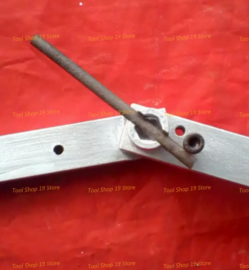 Wire Bending Machine Manual Wire Bending Tool Reinforced Flat Iron Bender Wire Angle Bender(φ6mm or less)