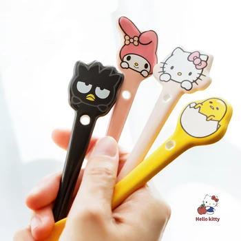 산리오 만화 헬로 키티 세라믹 미니 스푼, 애니메이션 파차코, 마이 멜로디, 쿠로미, 맞춤형 디자인, 커피 교반 스푼