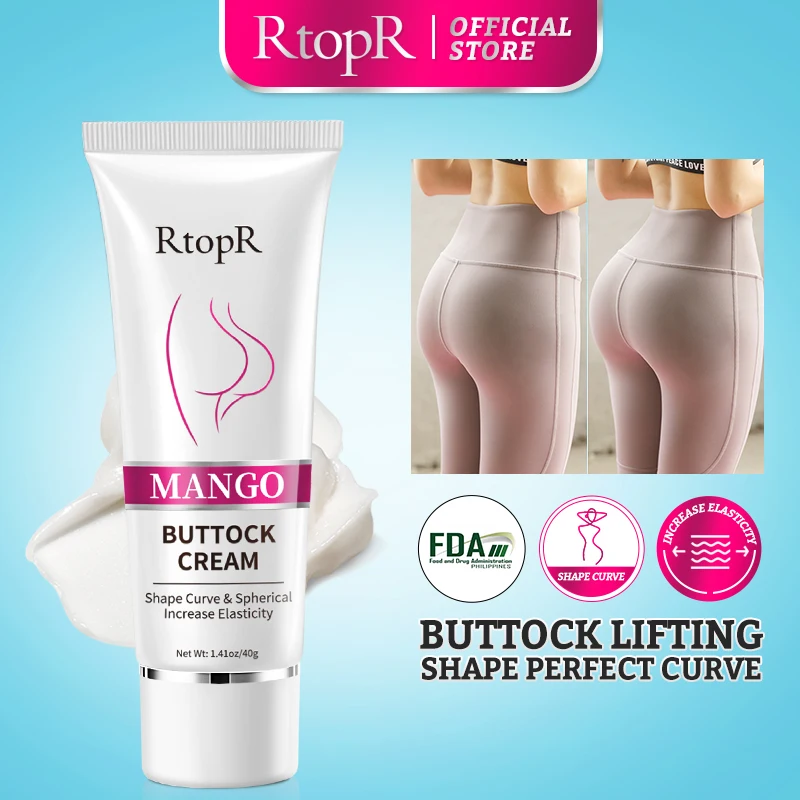 Mango Sexy Buttock Enhancement Cream Body Skin Care Hip Firming Cream Whitening Moisturizing Anti-Aging Buttock Treatment