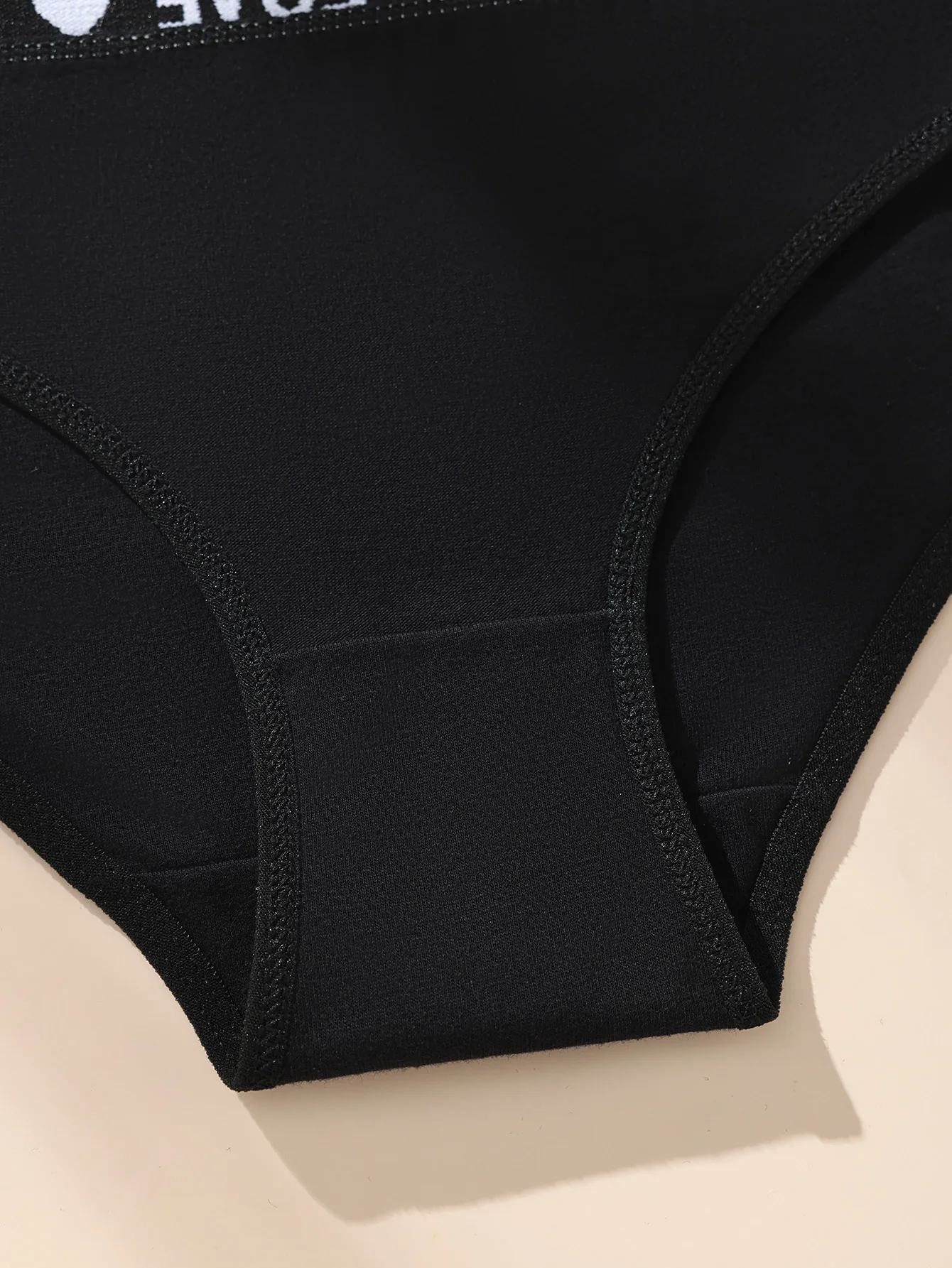 7Pcs/Set Sexy Women Panties Cotton Panty Black Underpants Letter Girls Briefs Breathable Underpants Plus Size Female Lingerie - Image 4