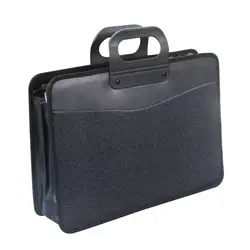 Große-kapazität A4 portable document tasche büro dokument tasche informationen tasche pockmarked gepunktete aktentasche business tasche werbe