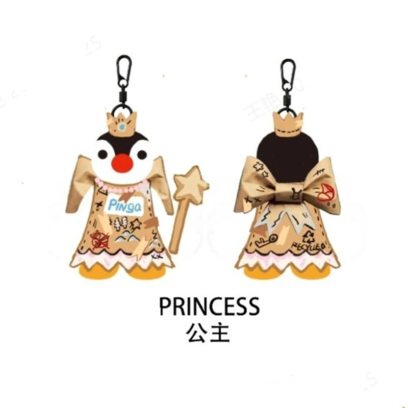 Genuine Pingu Fairy Tale Roaming Series Blind Box Penguin Bag Keychain Pendant King Knight Captain Wizard Toy Princess Gift view 6