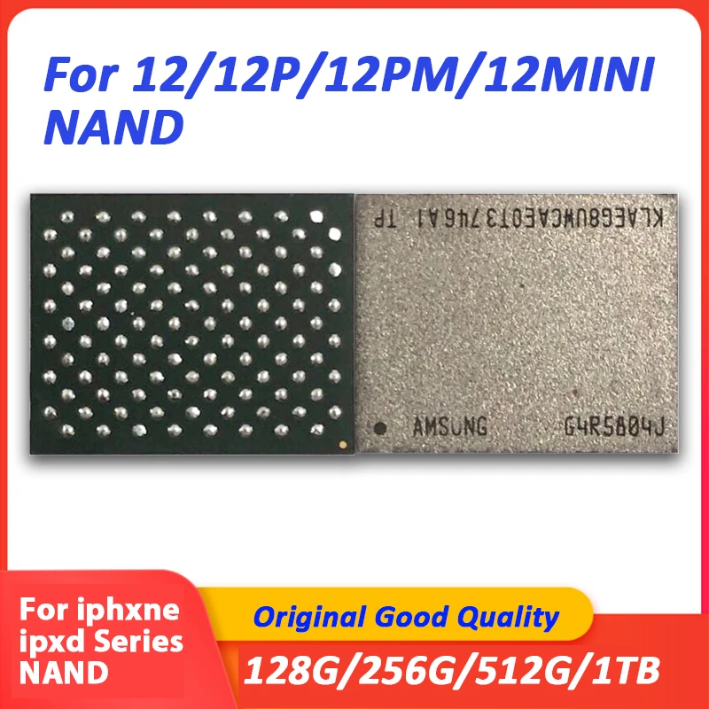 

128G 256G 512GB 1TB HDD Nand Flash IC chip For iPhone 12 12Pro /12ProMax /12Mini pro max Series