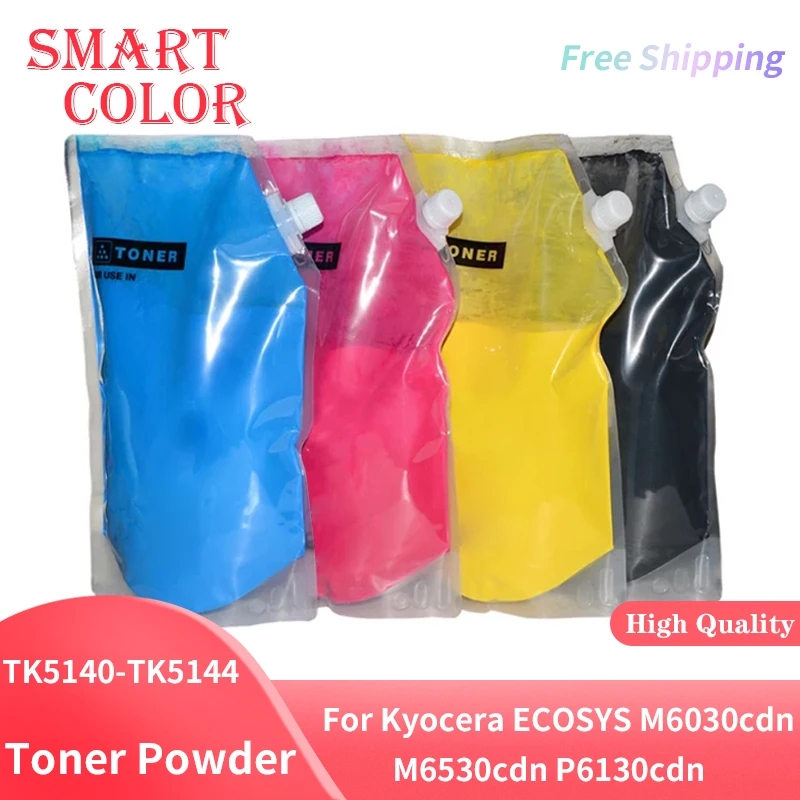 1000g New High Quality TK5140 TK5141 TK5142 TK5143 TK5144 Toner Powder For Kyocera ECOSYS M6030cdn M6530cdn P6130cdn