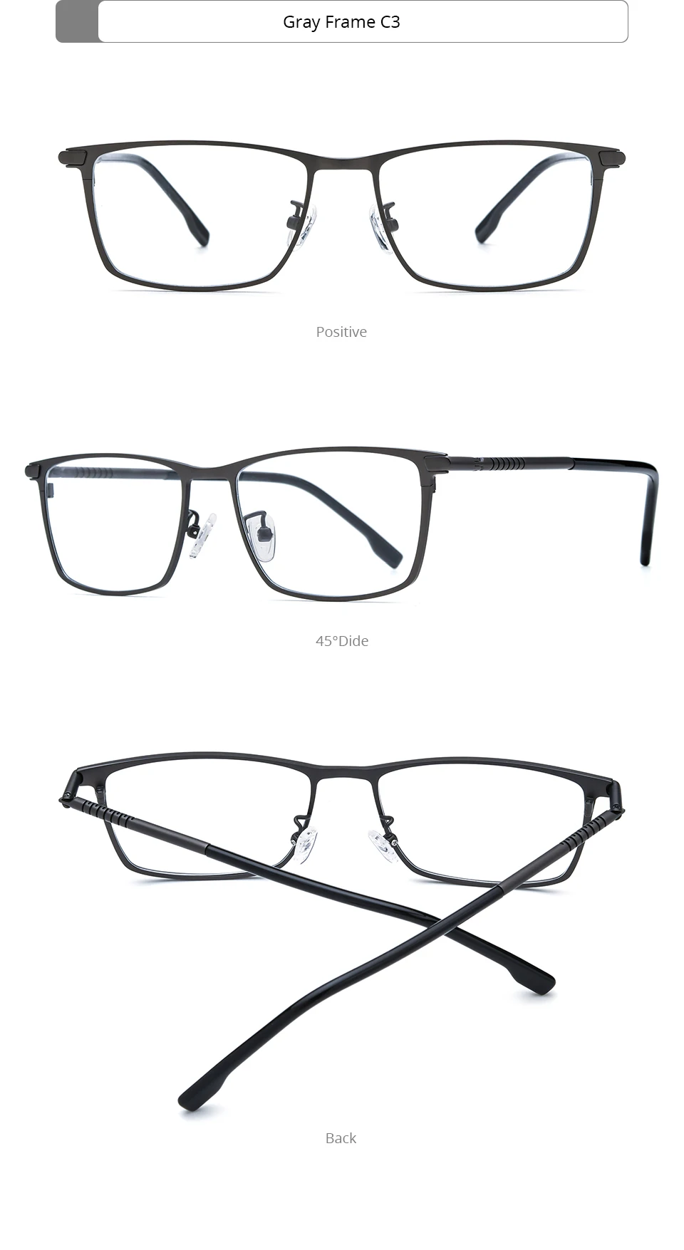 FONEX Titanium Glasses Frame Men Brand Design Square Ultralight Eyeglasses Japanese Ultralight-Weight High Quality Eyewear 85915