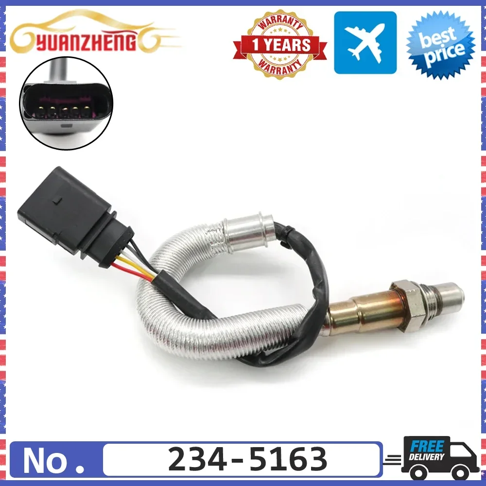 

НОВЫЙ 5-проводной датчик соотношения воздуха и топлива 8R0906262D Lambda O2 датчик кислорода для Audi A4 A6 A3 TT Volkswagen Passat Beetle Downstream