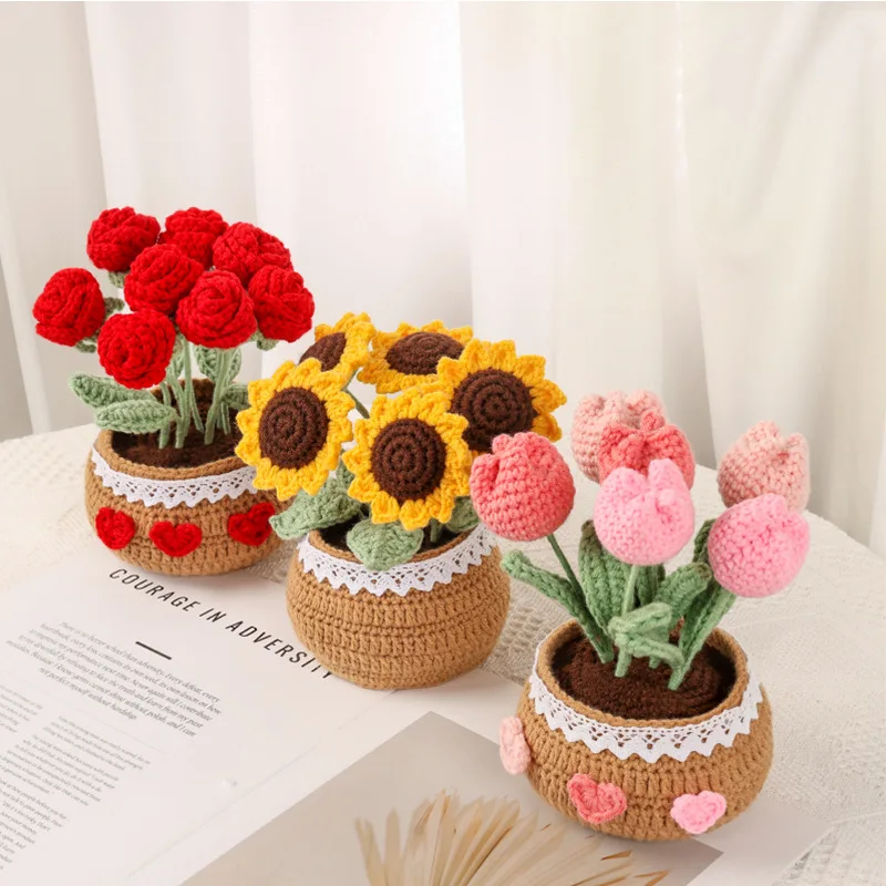 Apprenez à tricoter un tournesol Tutoriel complet pour créer une fleur de soleil crochetée