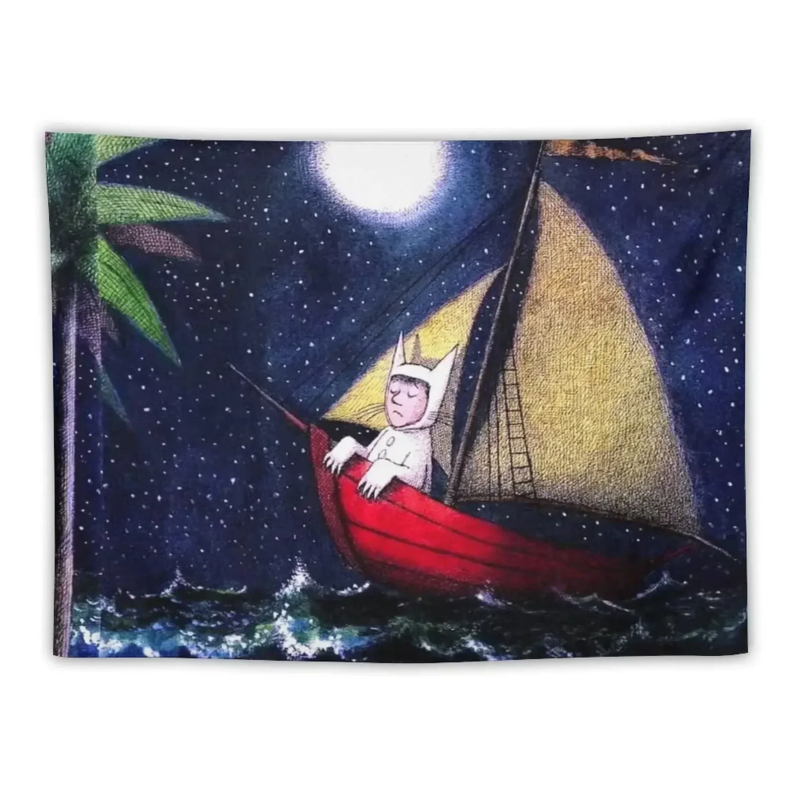 

Boat travel, Where The Wild Things Are Tapestry Outdoor Decoration Home Decor Accessories Tapestry