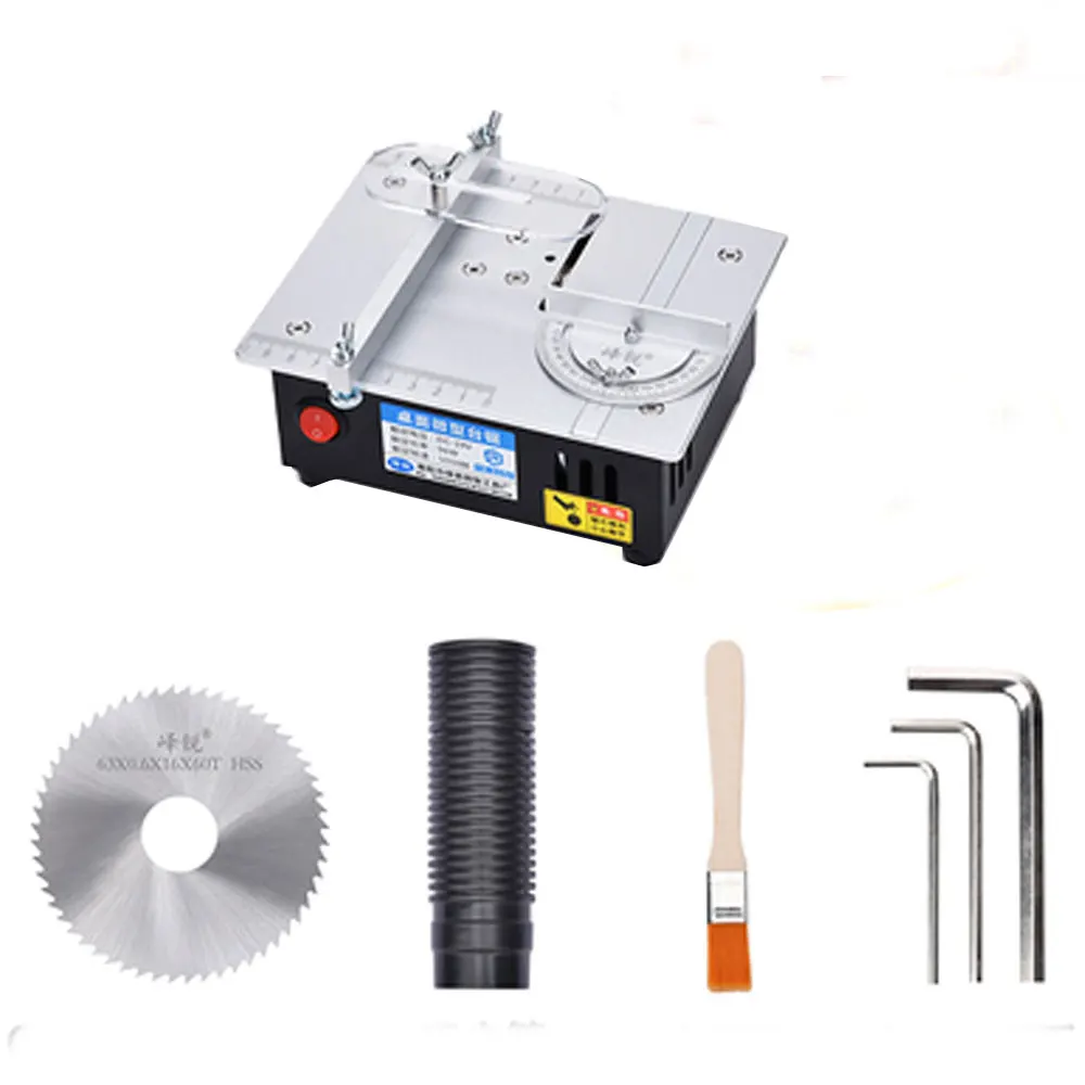 Mini Multifunctional Table Saw Electric Desktop Saws Small Household DIY Cutting Tool Woodworking Bench Lathe Cutter Machine