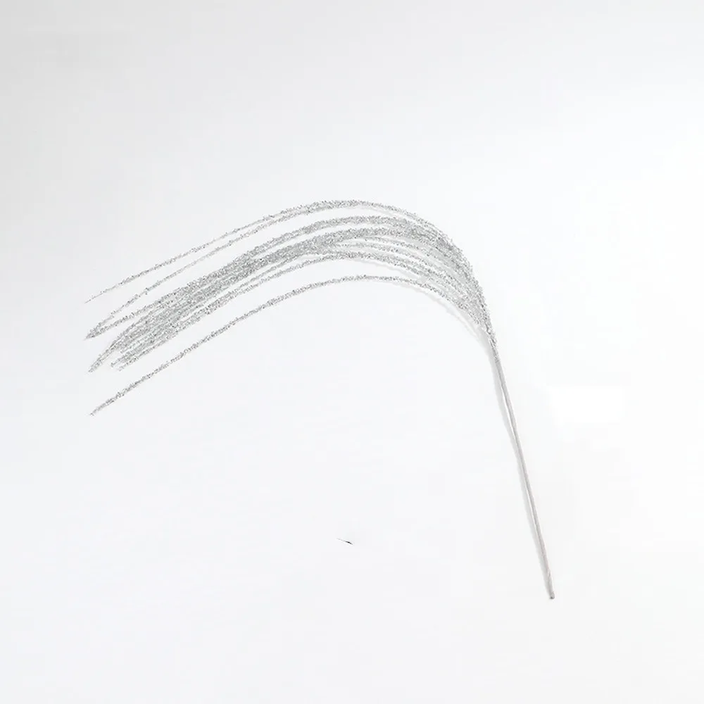 

90cm Artificial Christmas Glitter Branches Sequins DIY Simulated Christmas Branches Elegant Handmade Christmas Tree Decorations