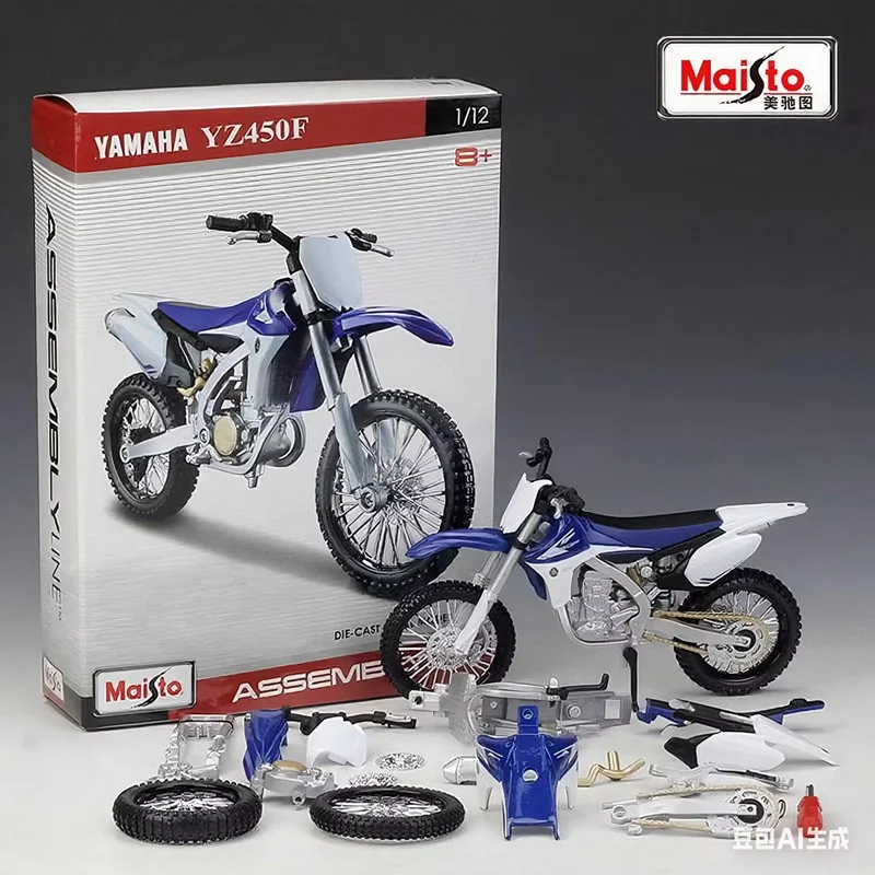 

Assembly Version Maisto 1:12 Yamaha YZ450F Alloy Sports Motorcycle Model Diecasts Metal Steet Racing Motorcycle Model Kids Gifts