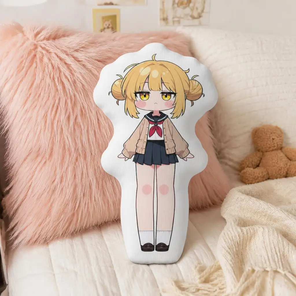 Cute Toga Himiko Anime Plush Pillow Cushion Irregular Stuffed Throw Pillow Home Decor Gift Sofa Bed Couch