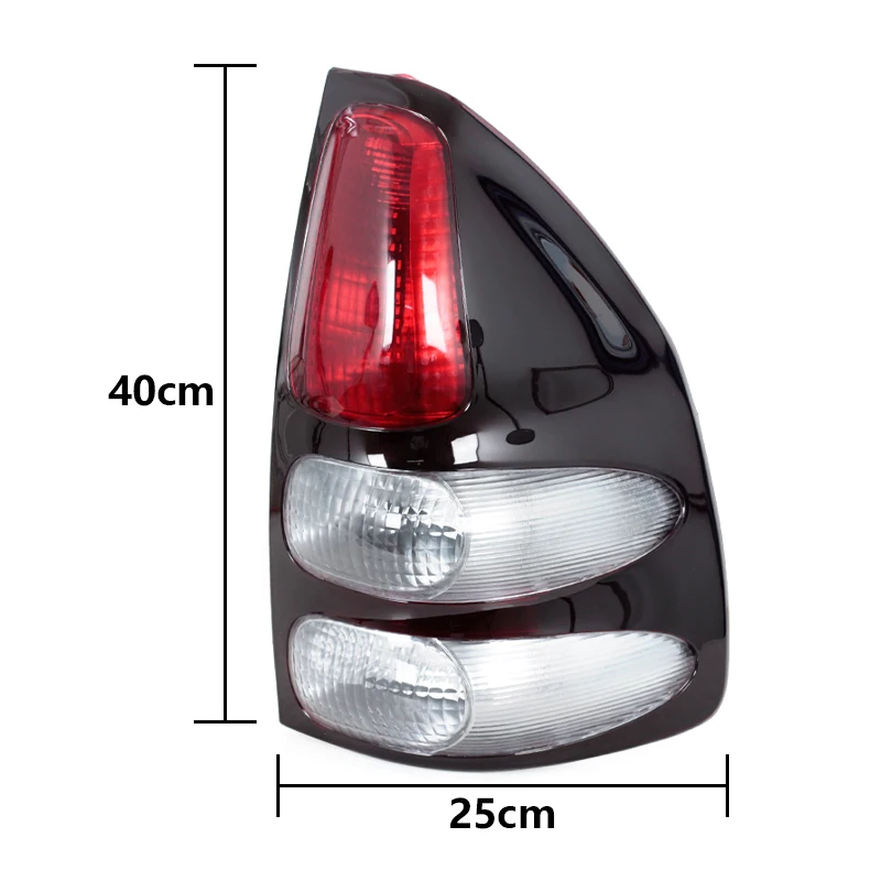 Tail Light Car Accessories For Toyota Land Cruiser Prado LC120 2003-2009 Rear Bumper Light Without Bulb 8155160700 8156160620