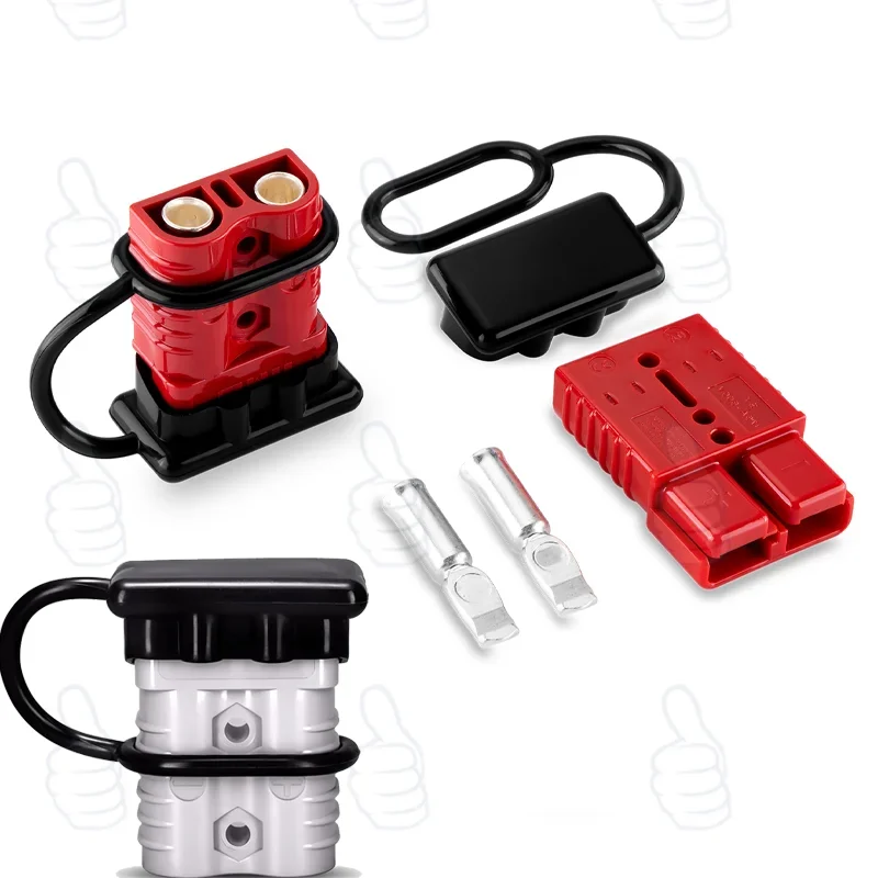 

40A 50A 120A Battery Cable Connector For Style Power Connector Inverter Motorcycle Battery Charging Adapter